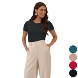 BLUSA MALHA MODELLI LUNENDER | MANGA CURTA