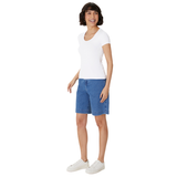 BLUSA BRANCA MALHA CANELADA MALWEE | BÁSICA MANGA CURTA