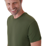 CAMISETA VERDE MALWEE | BÁSICA MASCULINA 100% ALGODÃO