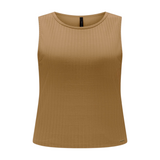 BLUSA REGATA MALHA CANELADO SEVILHA