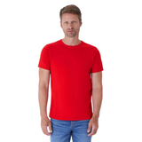 CAMISETA VERMELHA MALWEE | BÁSICA MASCULINA 100% ALGODÃO