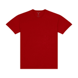 CAMISETA VERMELHA BÁSICA MASCULINA 100% ALGODÃO