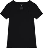 BLUSA BÁSICA MANGA CURTA MALHA CANELADA MALWEE
