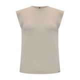 BLUSA REGATA MUSCLE TEE BÁSICA MALHA CANELADA