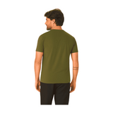 CAMISETA VERDE ESCURO BÁSICA MASCULINA 100% ALGODÃO