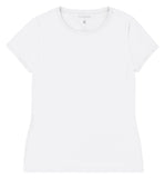 BLUSA BÁSICA FEMININA BABY LOOK EM ALGODÃO MALWEE