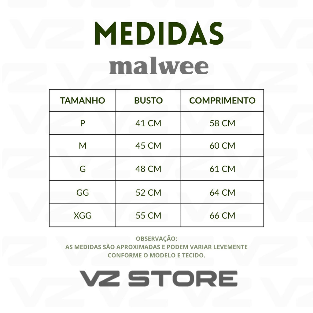 Tabela de Medidas 2