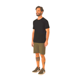 CAMISETA PRETA BÁSICA MASCULINA 100% ALGODÃO