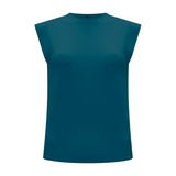 BLUSA REGATA MUSCLE TEE BÁSICA MALHA CANELADA