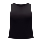 BLUSA CROPPED  MALHA VISCOSE COM ELASTANO